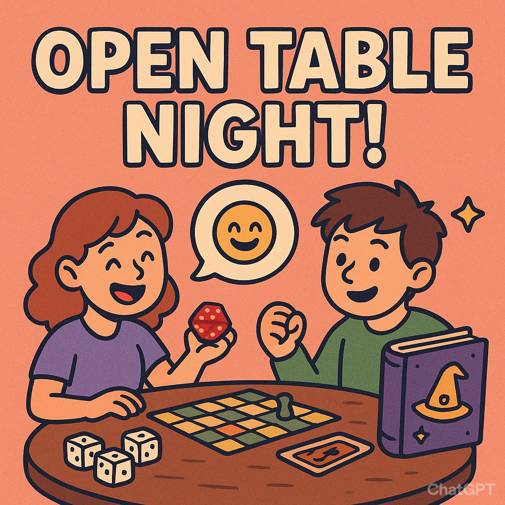 🎲 Open Table Night!