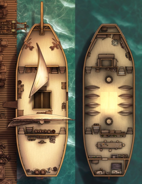 Docked Ship
