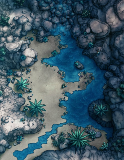 Moonlit Oasis