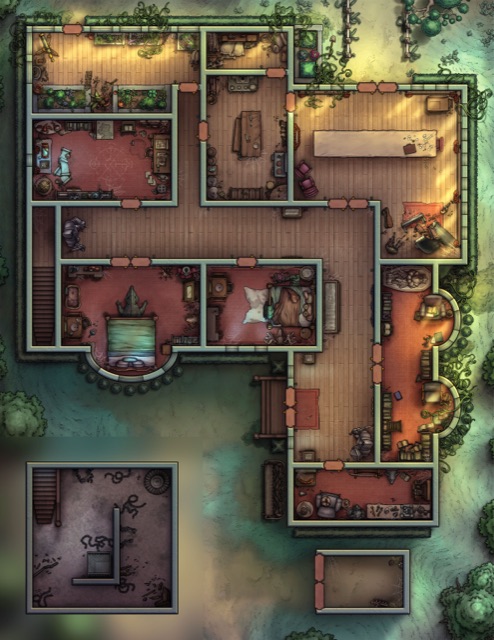 Overgrown Mansion