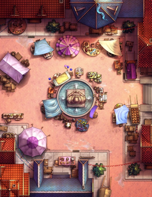 Busy Market