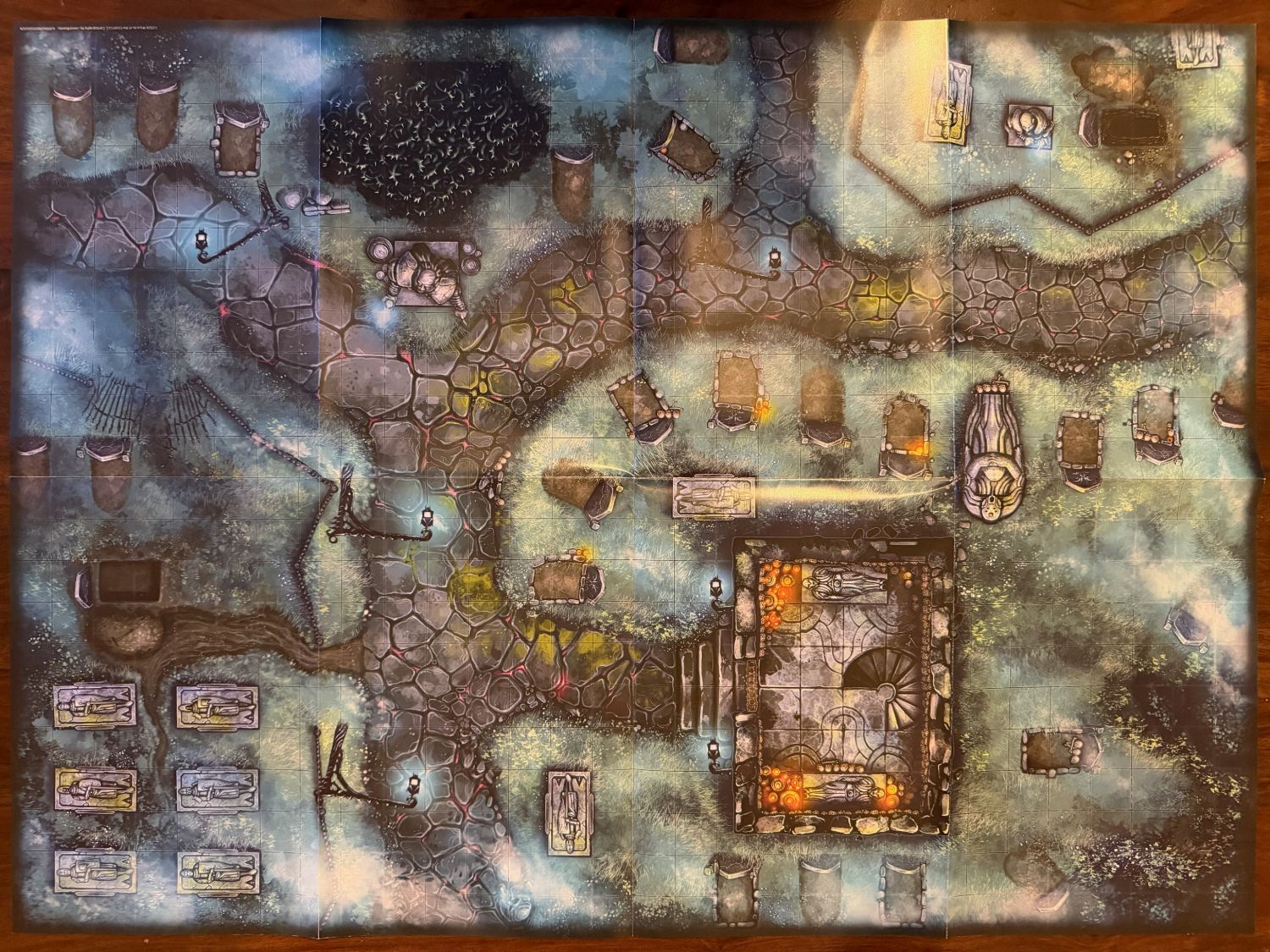 Misty Graveyard